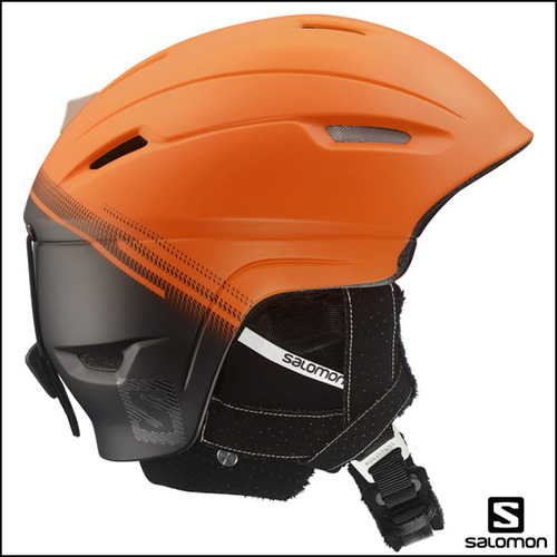 살로몬 RANGER 4D C.AIR 스키 스노우보드 헬멧 (Orange matt/Black)