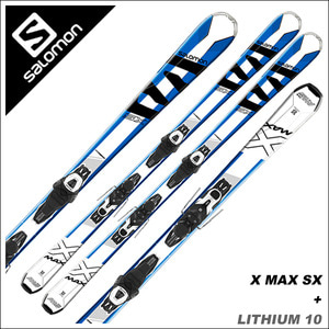 1617 살로몬 X-MAX SX 올라운드 카빙 스키 (LITHIUM 10 바인딩)