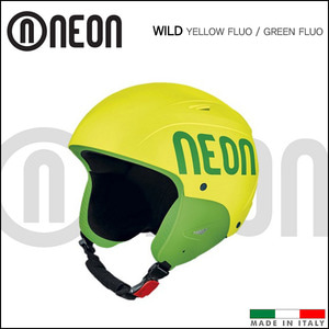 네온 WILD 와일드 스키 헬멧/스노우보드 헬멧 (Yellow Fluo/Green Fluo)