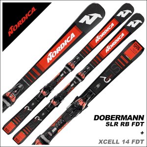 1819 노르디카 DOBERMANN SLR RB FDT 최상급자용 회전 스키 (XCELL 14 FDT 바인딩)