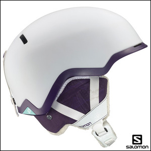 살로몬 SHIVA C. AIR 스키 스노우보드 헬멧 (White matt/Indigo)